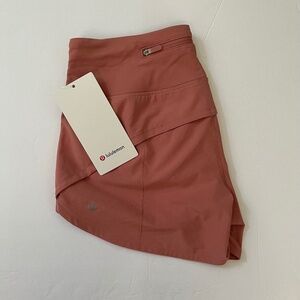 Lululemon MR Speed Up Shorts 4" Pink Savannah
